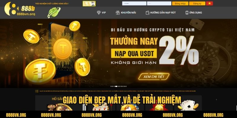 Giao diện đẹp mắt và dễ trải nghiệm